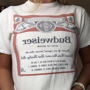 Urbanoutfitters Budweiser tee